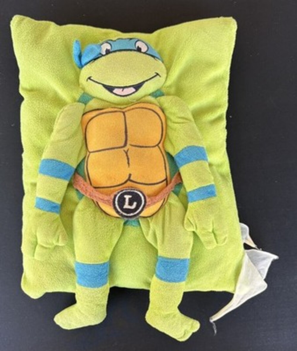 Nickelodeon Teenage Mutant Ninja Turtles Retro Leonardo Plush Character Pillow